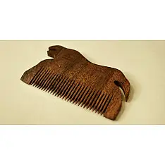 Wooden comb ~ Tribal Tiger